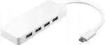 USB-C jagaja 4 USB 3.0 pesaga Goobay