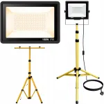 Halogeen LED lamp statiiviga, 100W, komplekt