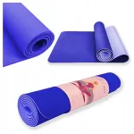 TPE jooga matt, 0,5 cm, 60x180 cm, libisemiskindel