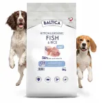 Koeratoit BALTICA ADULT FISH & RICE merekala ja riisiga, keskmise t&otilde;u koertele, 9 kg