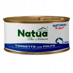 NATUA m&auml;rg kassitoit tuunikala ja kaheksajalaga želees, 85 g