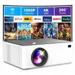 M7 Android 11 4K 8K 250ANSI LED Full HD projektor