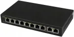 V&otilde;rgu l&uuml;liti PULSAR SG108, 10 porti (8 PoE, 2 uplink)