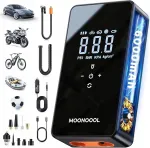 Elektriline kaasaskantav MOONCOOL 150 PSI &otilde;hupump rehvidele