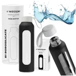 Klaasveepudel 500ml Wessper B1 koos kotiga