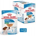 Royal Canin Mini Puppy koerte konservid, 12 x 85 g, v&auml;ikeste t&otilde;ugude kutsikatele kastmes