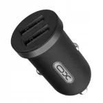 XO CC18 autolaadija, 2x USB, 2,1A, must
