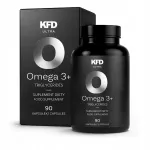 KFD ULTRA OMEGA 3+ 90 kapslit, 330 EPA, 220 DHA, vitamiin E toidulisand