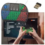 Juhtmevaba mini klaviatuur USB-ga, universaalse puldi funktsiooniga telerile