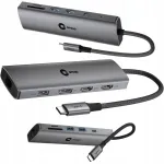 Apple s&uuml;learvuti USB-C adapter 2x HDMI 4K, DisplayPort, LAN, topeltmonitori &uuml;hendus