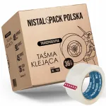 L&auml;bipaistev kleepuv pakketeip, 48 mm x 90 m, 36 tk