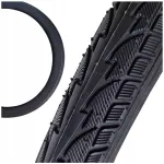 Linna jalgratta kumm VELOXO JOURNEY 26x1,75 must 26 tolli