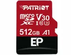 PATRIOT EP 512 GB SDXC CL10 UHS U3 A1 V30 micro SD m&auml;lukaart