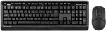 A4tech FG1012S juhtmevaba klaviatuuri ja hiire komplekt, must, vaikne