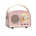 Kaasaskantav k&ouml;&ouml;giraadio FM Bluetooth Retro USB SD AUX MP3, t&ouml;&ouml;tab patareidega