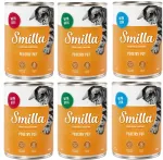M&auml;rg kassitoit Smilla, erinevad maitsed, 6 x 400 g