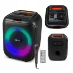 Traadita k&otilde;lar Akai ABTS V30, 40 W, LED valgustuse ja mikrofoniga, must