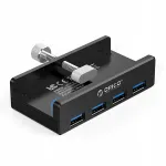 USB jagaja ORICO, 4x USB 3.0, 5Gbps, lauakinnitusega