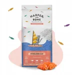 HARPER and BONE steriliseeritud kasside kuivtoit 52% lihaga ja kalaga (l&otilde;he), 5 kg
