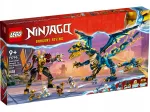 LEGO 71796 Ninjago Elementide draakon v&otilde;idleb keisrinna Mossiga