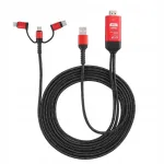 Adapter USB, Micro USB, iOS, Type C HDMI 1080p