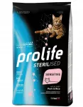 Prolife Sensitive Sterilised kassitoit sealiha ja riisiga, 7 kg