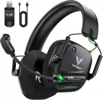 Juhtmevabad m&auml;nguk&otilde;rvaklapid Vakedy HW20, 2.4GHz, Bluetooth, RGB, valged