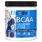 BCAA toidulisand fitcode, mustika-vaarika maitsega, 240 g