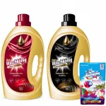 Pesuvahend v&auml;rvilistele ja tumedatele kangastele Waschkonig, 2 x 3 l, 100 pesukorda