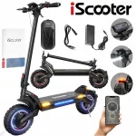Elektriline t&otilde;ukeratas iScooter iX7 Pro 2000 W, 10", must, kokkupandav, Bluetoothiga