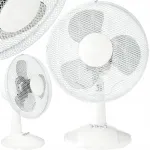 Lauaventilaator, 40W, vaikne, oskilleeruv, 3 režiimi