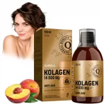 Kollageen liigestele, nahale, 14000 mg, Quin, h&uuml;aluroonhape, C-vitamiin, joodav, 500 ml