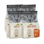 Kuiv toit kassidele ALMO NATURE HOLISTIC ADULT kanaga, 4 x 2 kg