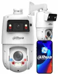 P&ouml;&ouml;ratav IP-kaamera Dahua SDT4E425-4F-GB-A-PV, 8MP (4MP+4MP), AI SMD