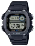 Meeste kell Casio DW-291HX-1AVDF karbi ja graveeringuga