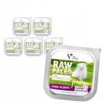 RAW PALEO Mini Puppy konserveeritud koeratoit lambalihaga, 6 x 150 g