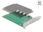 PCIe x16 4x NVMe M.2 (Key M) kaart jahutusega Delock 90054