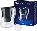 AQUAPHOR Lago 3.8 l must veekann 1x Maxfor+ kassettiga
