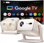 Mini nutikas projektor Aurzen Boom Google TV ja Dolby Audio'ga