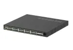 NETGEAR GSM4248PX juhitav v&otilde;rgu l&uuml;liti, PoE, L2/L3/L4, Gigabit, must