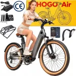 Elektrijalgratas Mihogo Air Carbon, 26", 900W, 48V 19.2Ah, kuni 40 km/h, rakenduse ja GPS-iga, 2026