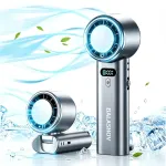 Kaasaskantav mini ventilaator 5200mAh, 100 kiirust, vaikne, TEC, lauaventilaator, k&auml;siventilaator