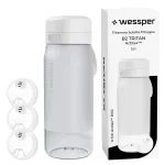 Wessper B2 Actitex 0,5 l tritanfilterpudel 3 filtriga
