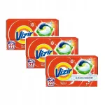 Pesukapslid VIZIR All in 1 Alpine Freshness, 3 x 22 tk