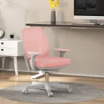 Roosa ergonoomiline kontoritool Vinsetto 55x48x82,5-94,5 cm