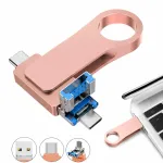 USB m&auml;lupulk 512GB, USB 3.0, USB-C ja Lightning liidestega
