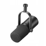 Stuudio juhtmega mikrofon XLR/USB, must