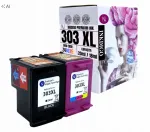 Tindikassettid Inkdigo HP 303XL, sobivad ENVY 6230, 7130, 7830, 7220e, T&Uuml;V