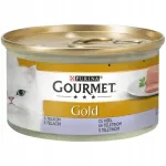 Gourmet Gold Mousse kassitoit vasikaliha maitsega, 12 x 85 g