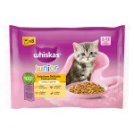 M&auml;rgtoit kutsikatele WHISKAS Junior linnuliha želees, 8 x 85 g